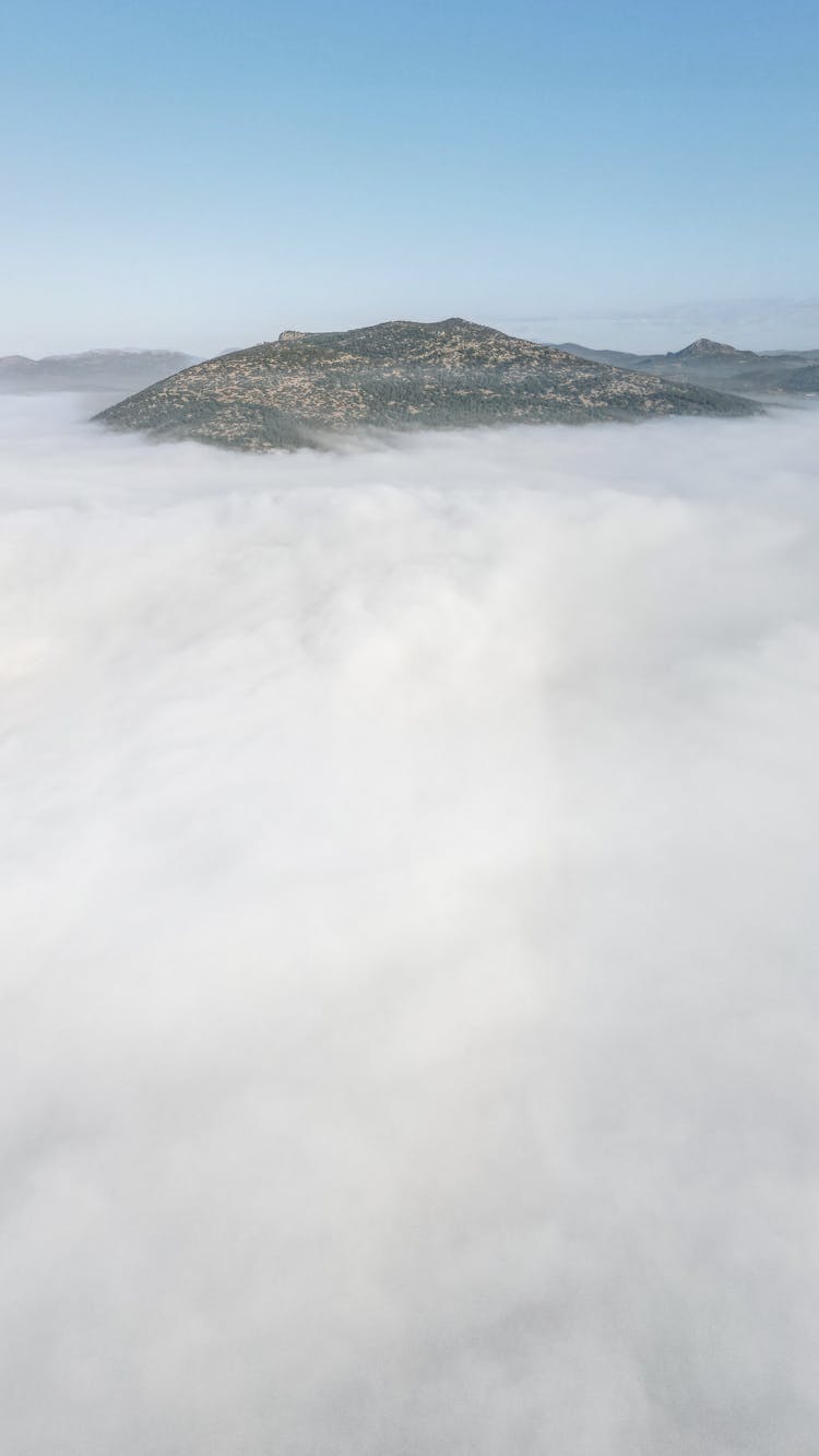 Mountain Among Clouds 