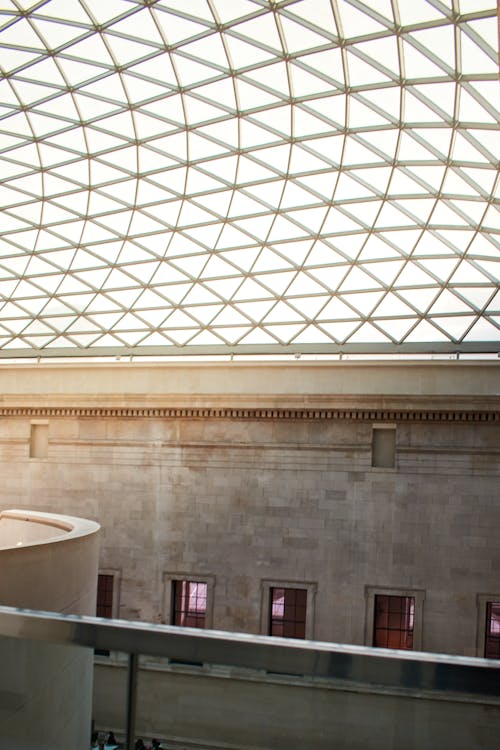 British Museum Ceiling, London, UK