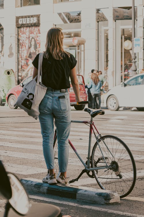 Kostnadsfri bild av cykel, Framställ, gata