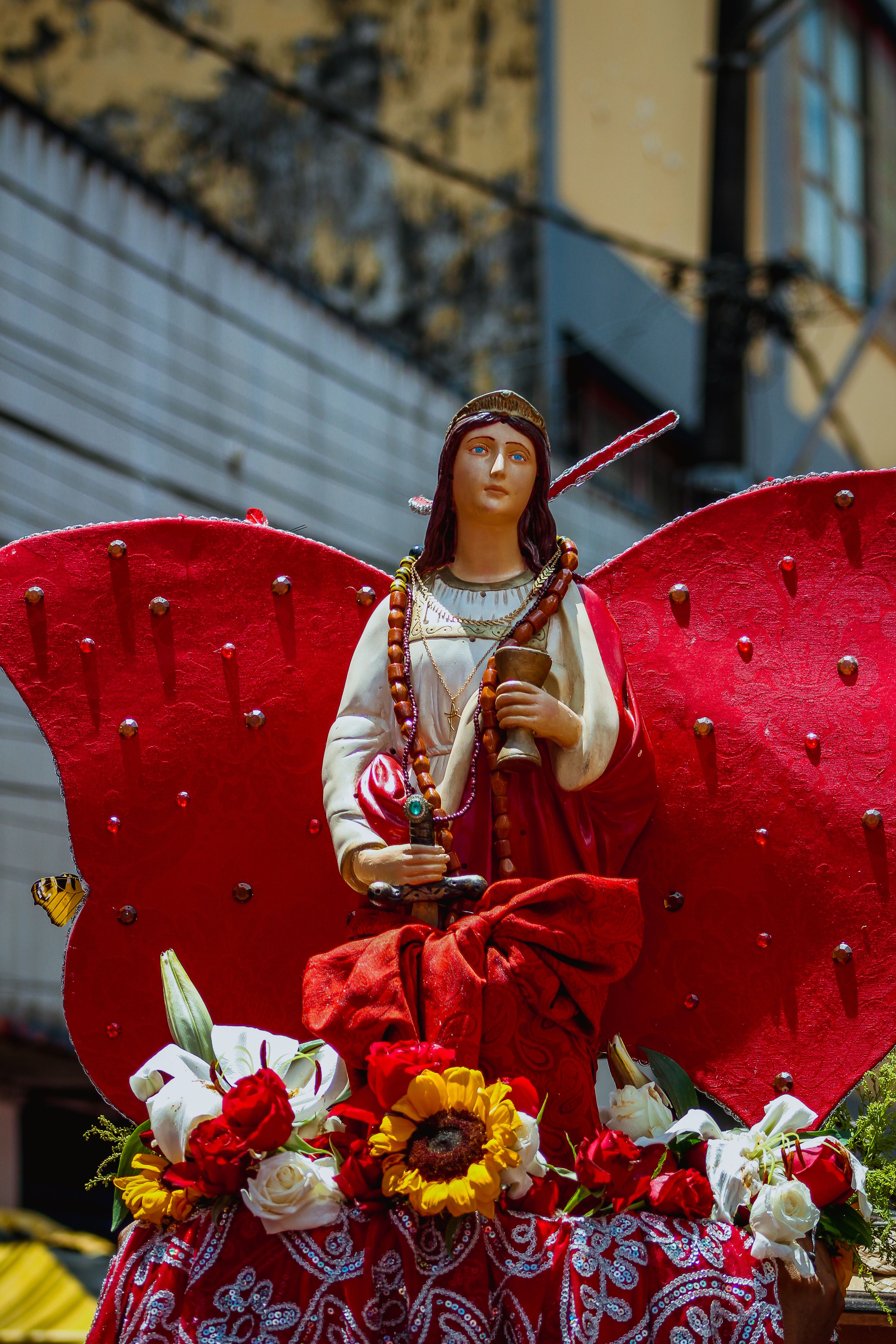 Traditional Sculpture on a Parade · Free Stock Photo