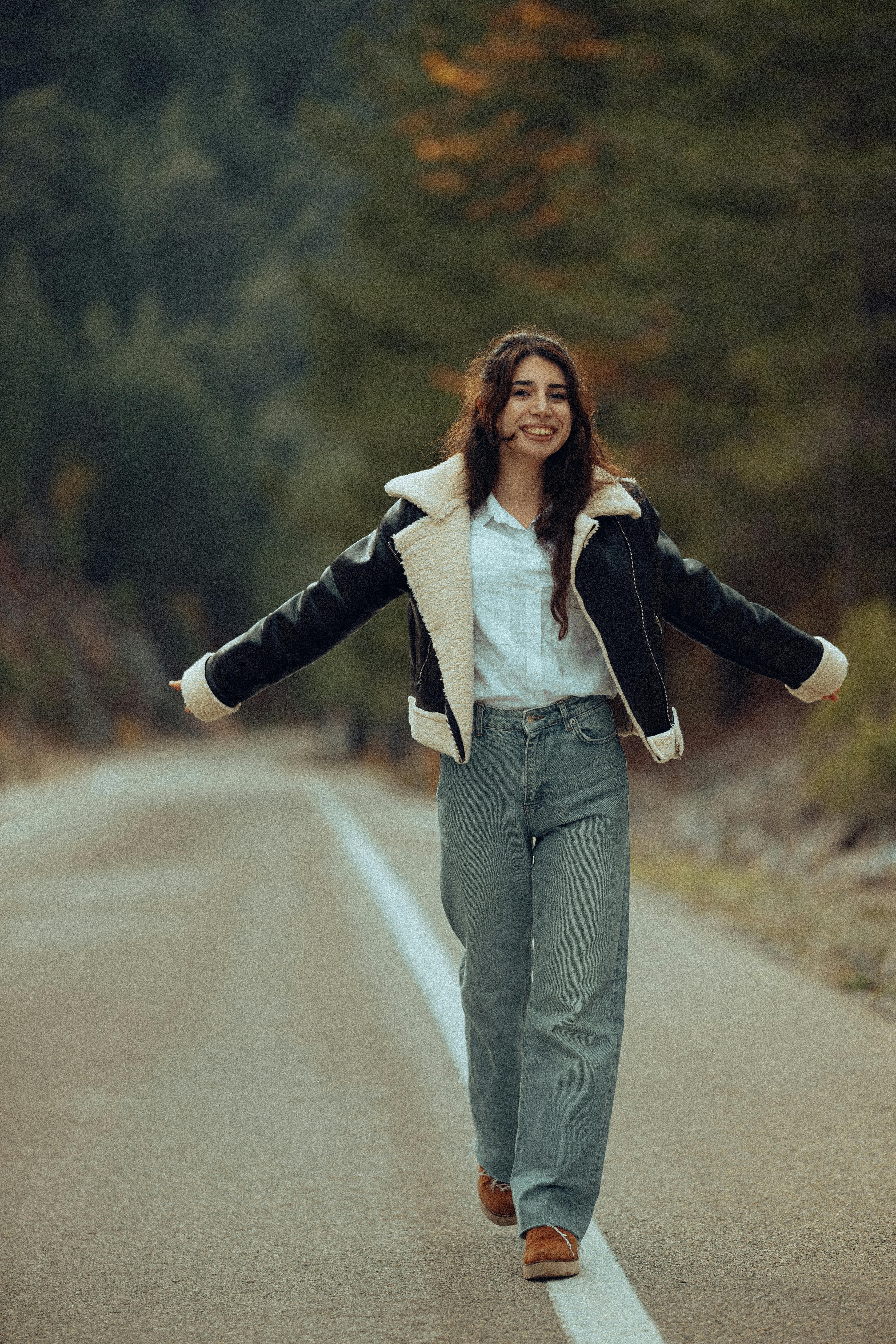 trendy clothes and shoes