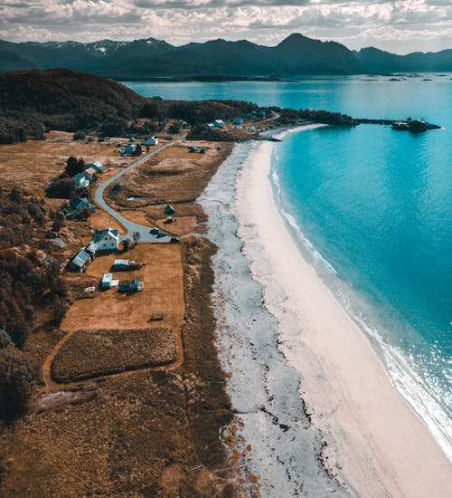 海岸線と水域