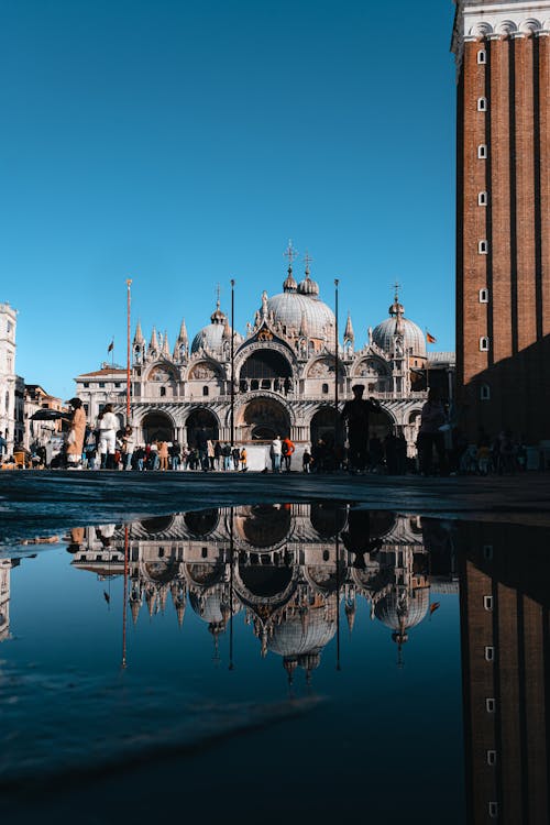 The Patriarchal Cathedral Basilica of Saint Mark in Venice, Italy 
