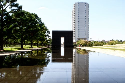 Kostenloses Stock Foto zu landschaft, nationales denkmal, okcnationalmemorial