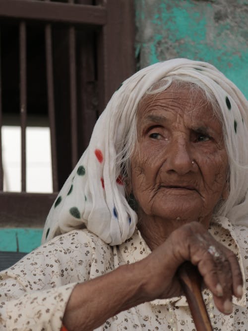 Portrait of Elderly Woman 