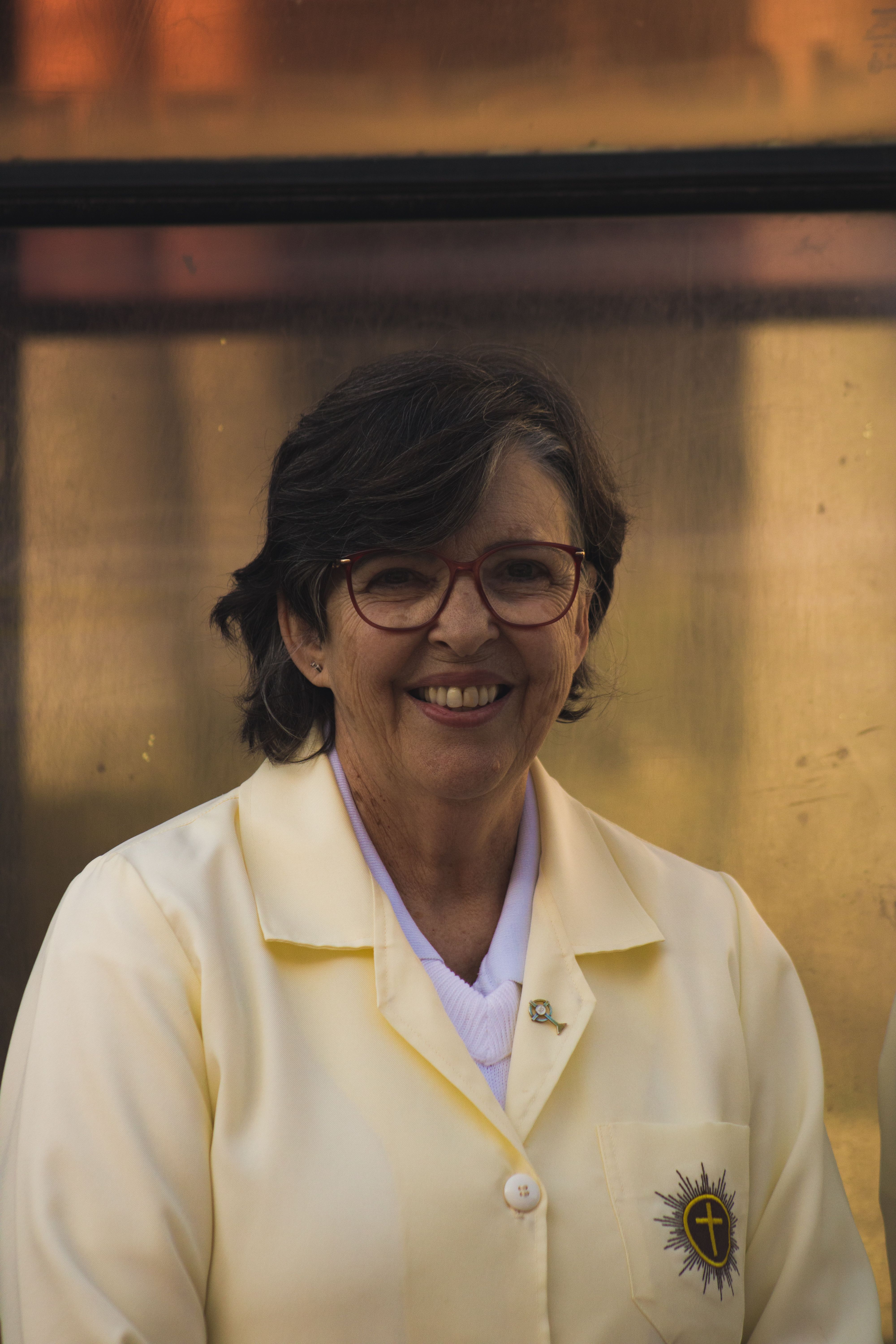 Signora sorridente