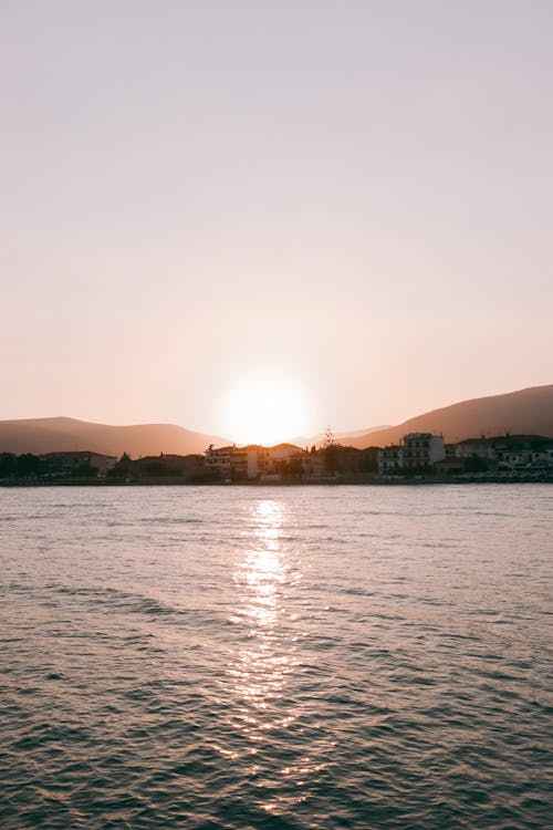 Lake During Sunset 