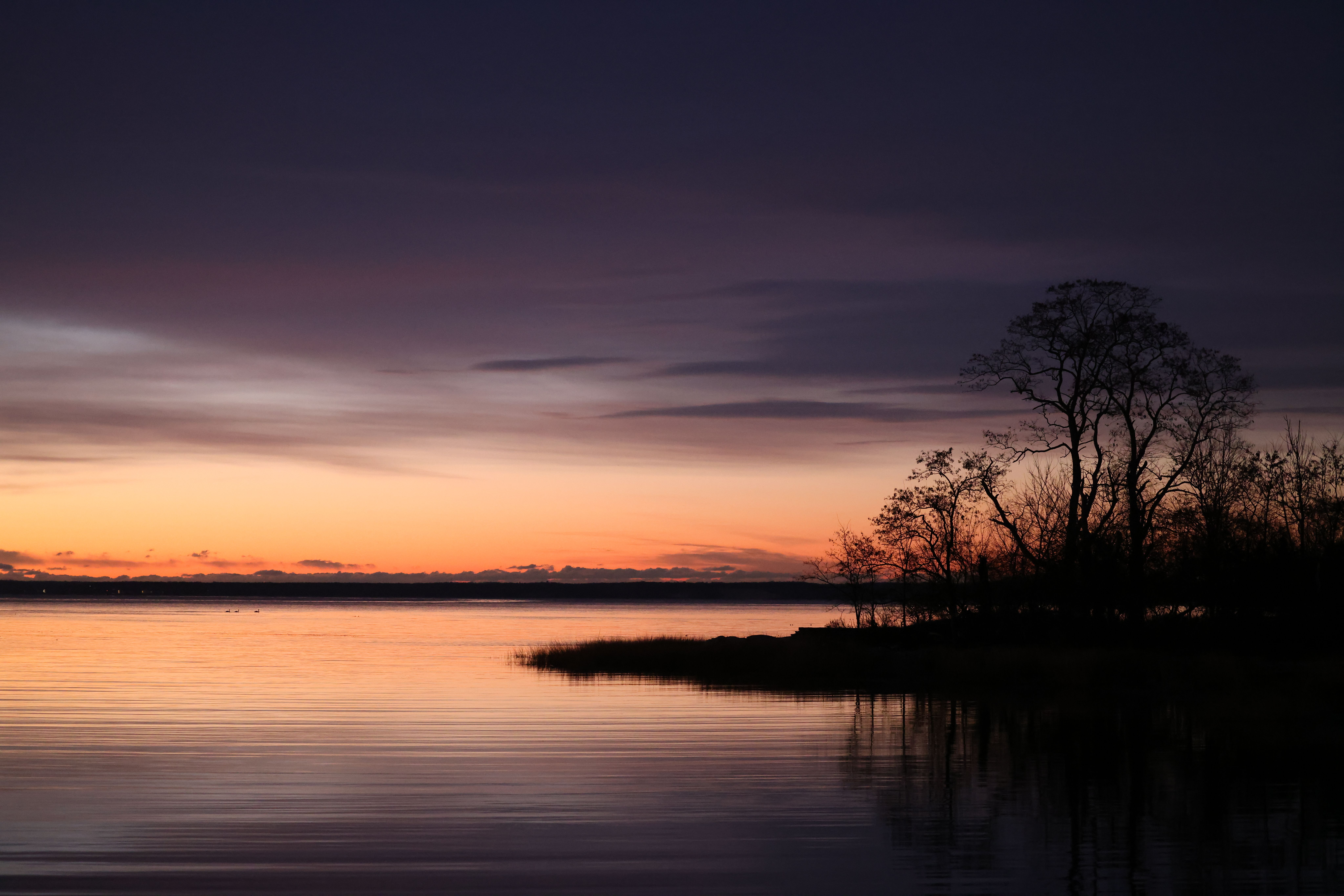 A Lake at Dusk · Free Stock Photo
