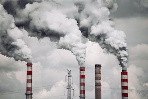 Ingyenes stockfotó felhők, füst, globális felmelegedés témában