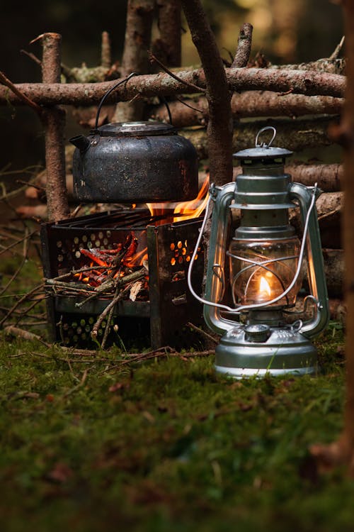 Fotos de stock gratuitas de acampada, al aire libre, ardiente