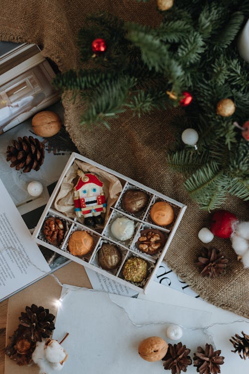 Christmas Pralines in a Box 