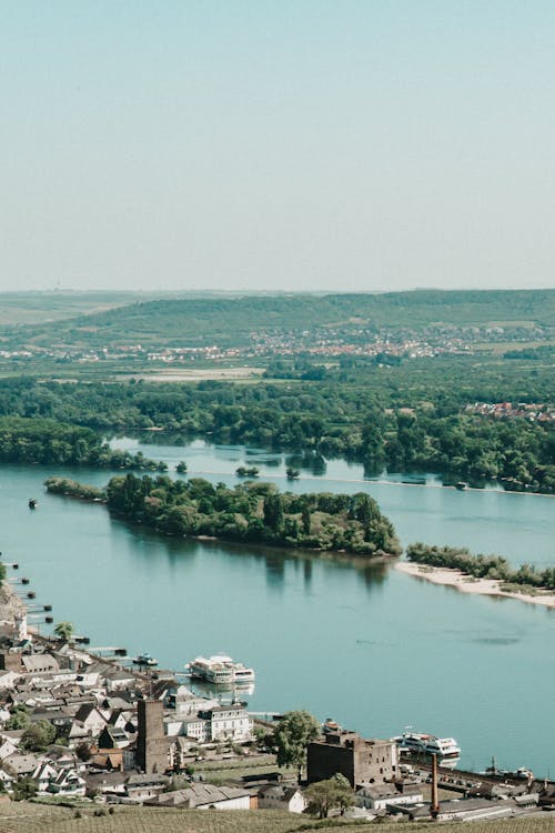 Бесплатное стоковое фото с Аэрофотосъемка, вертикальный выстрел, германия