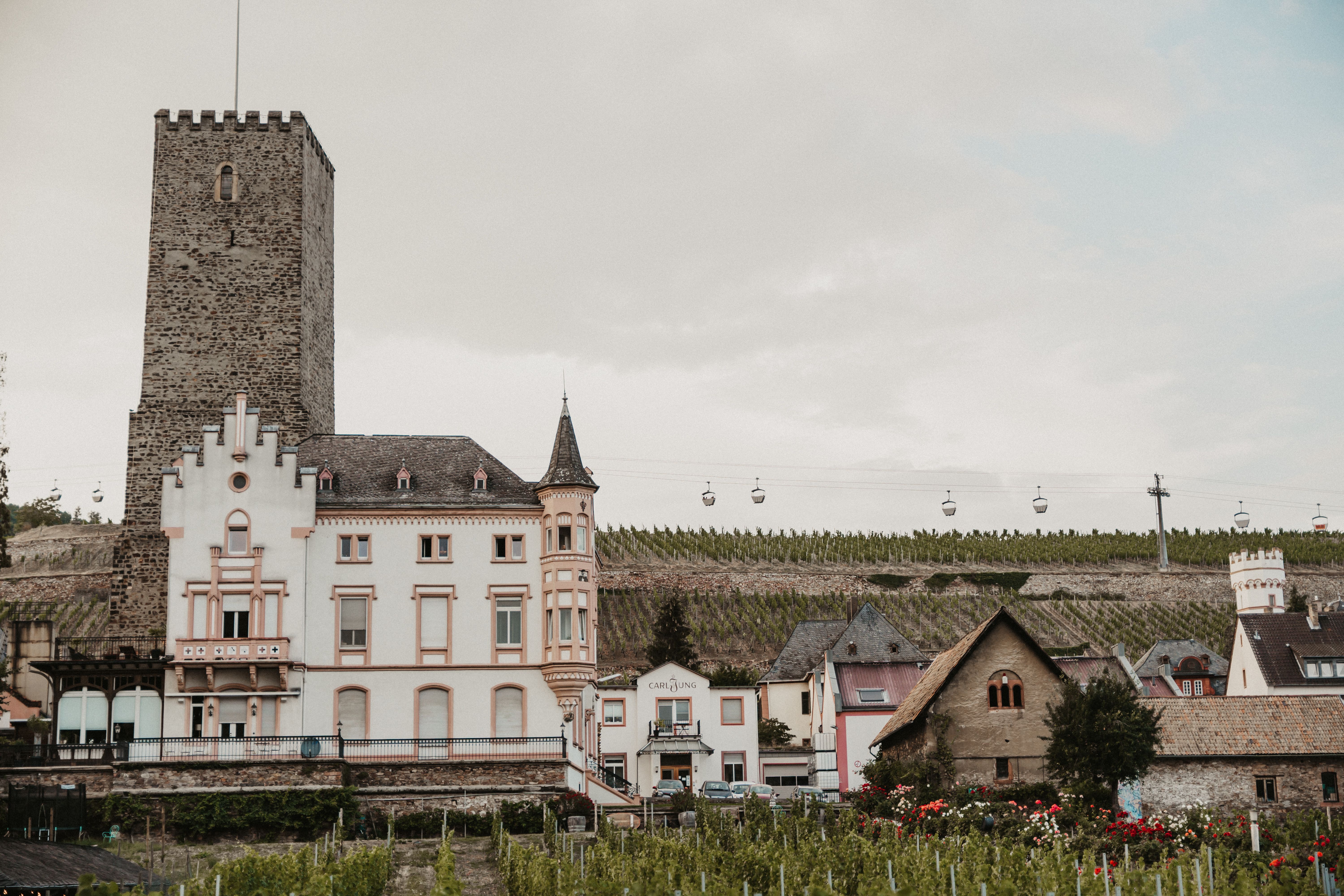 Explore Boosenburg Castle in Rudesheim am Rhein, a stunning historical landmark in Germany.