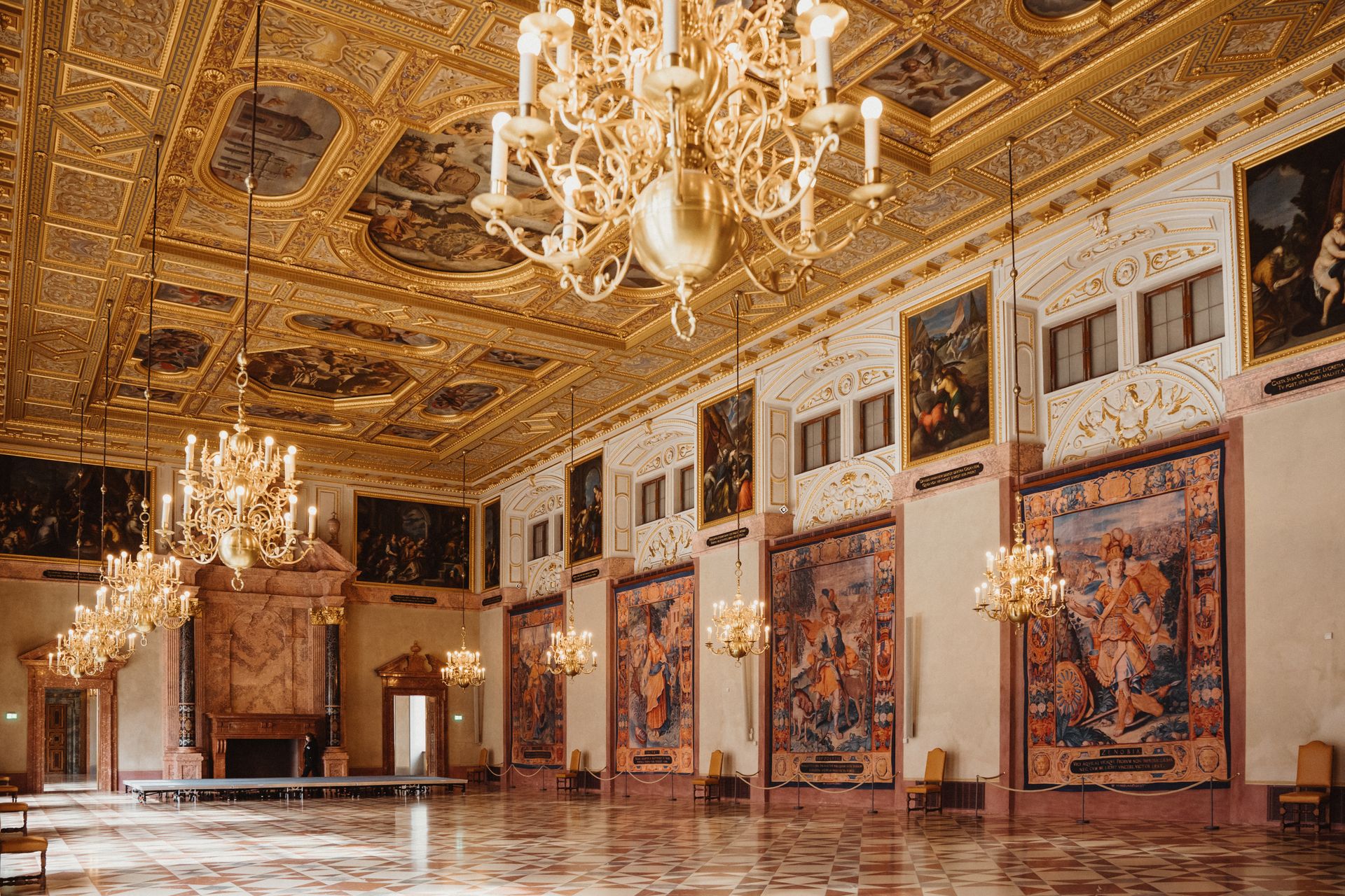 Classic Chamber in Palace in Munich