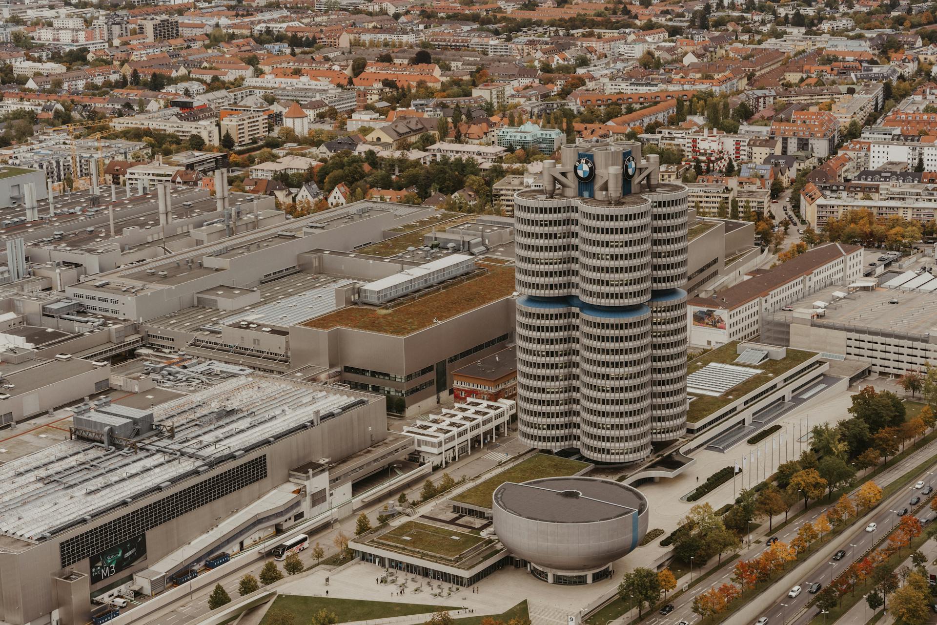 The BMW Headquarters in Munich, Germany