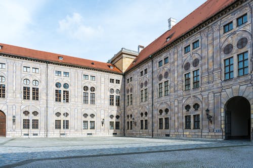 Exterior of the Residenz in Munich, Germany