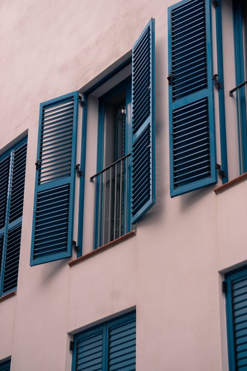 Open Window Shutters