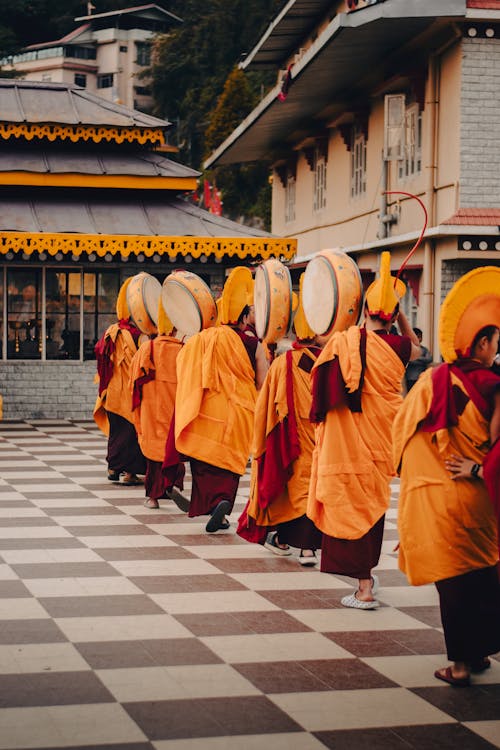 Gratis stockfoto met Boeddhist, ceremonie, drums