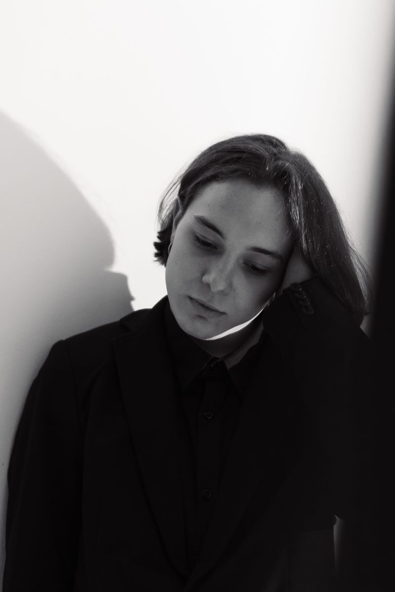Portrait of Woman in Black and White · Free Stock Photo