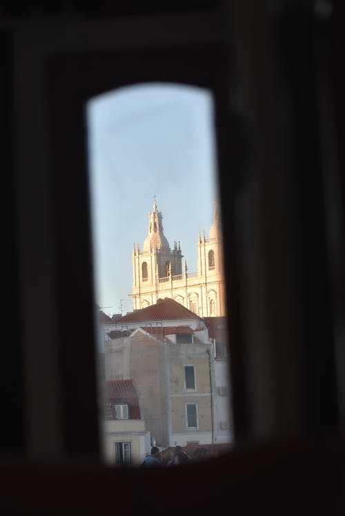 Foto stok gratis gereja, Lisbon, menyeberang