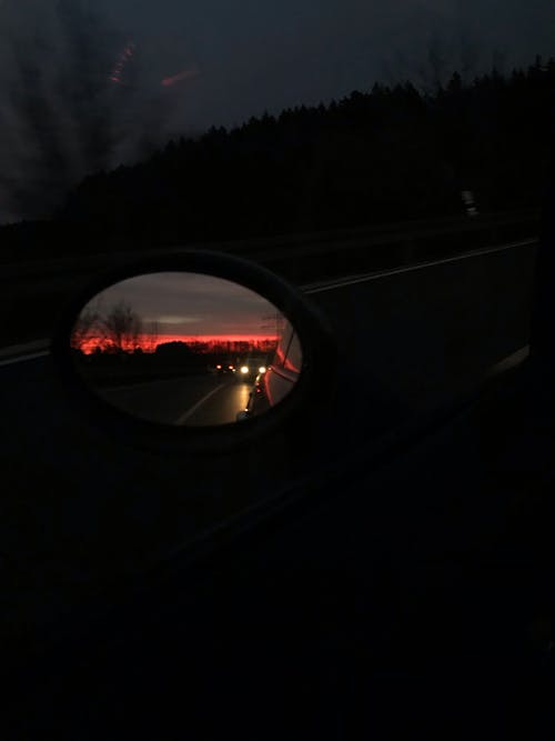 Free stock photo of sunset