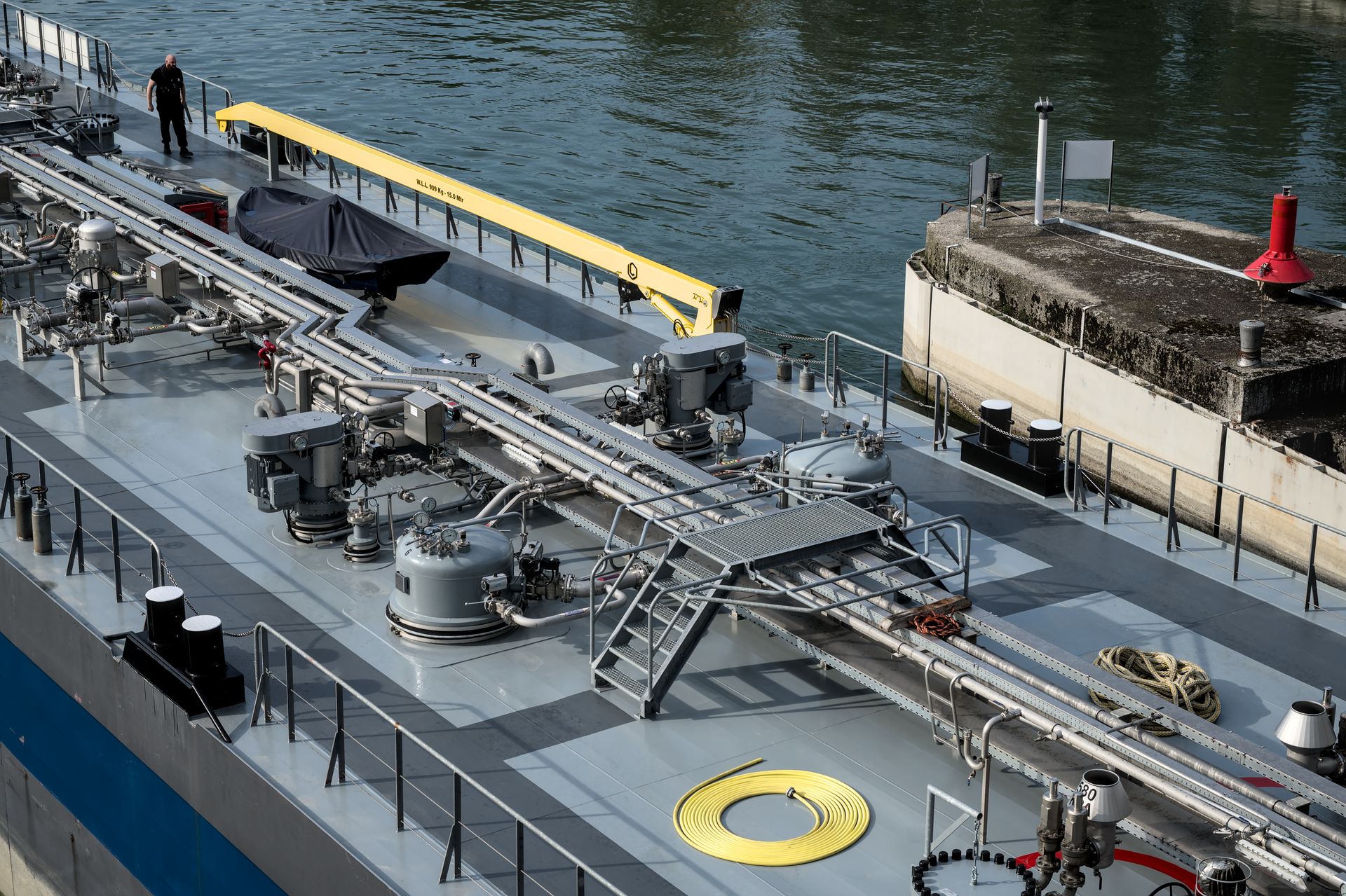 Photo of an Industrial Ship