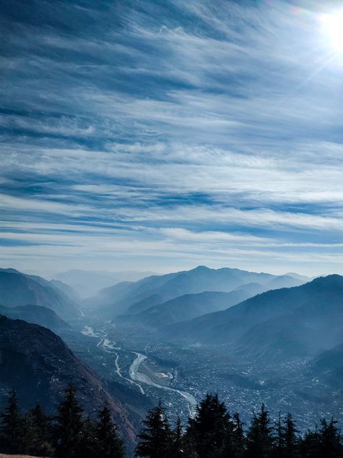 Free Valley View Stock Photo