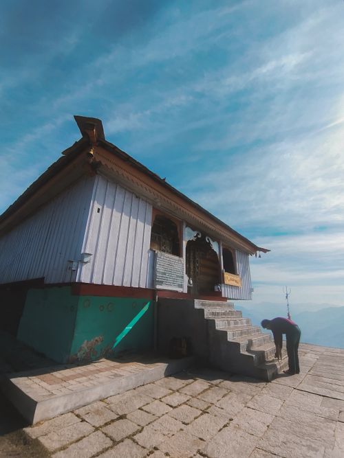 Free Bijlee Mahadev temple, Kullu Stock Photo