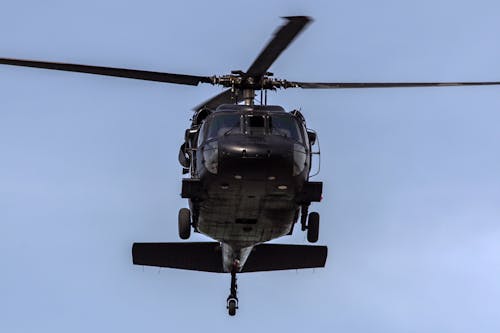 Free stock photo of blackhawk, pilot, transportation