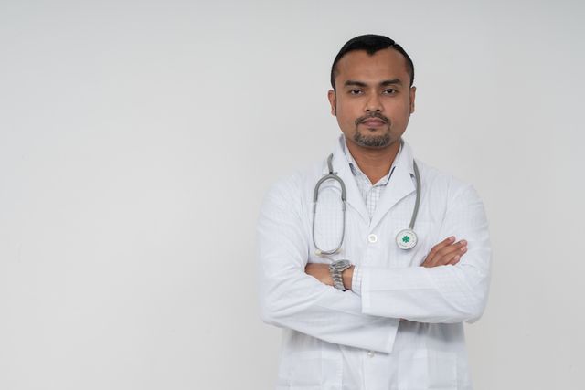 Dr Marcus Chen in the clinic