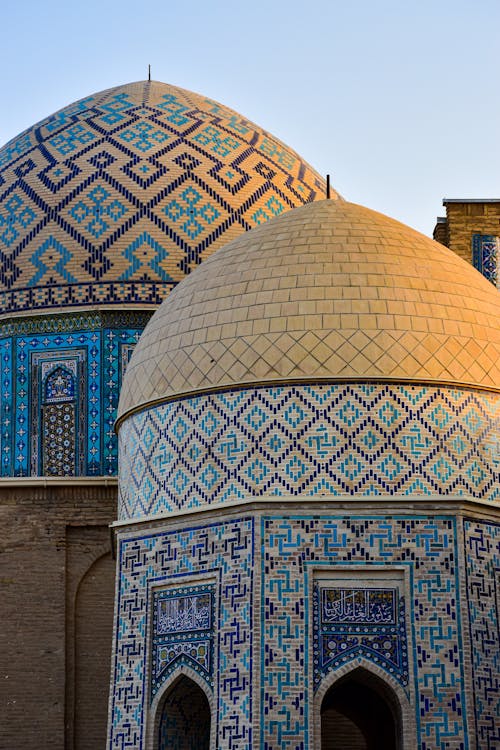 Golden Domes of Shah-i-Zinda in Uzbekistan