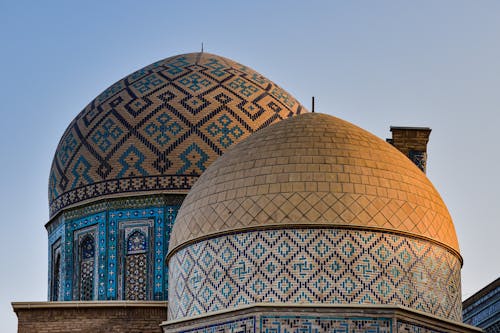 Shai-i-Zinda Domes in Samarkand
