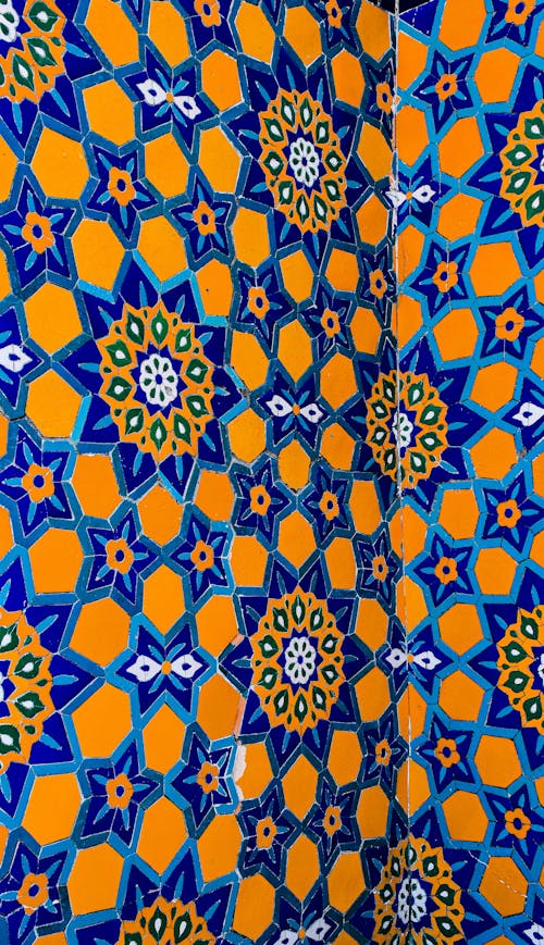 Foto d'estoc gratuïta de art, blau, mosaic