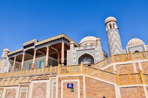 乌兹别克斯坦, 伊斯蘭教, 哈兹拉特克孜尔清真寺 的 免费素材图片