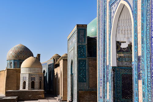 Shah-i-Zinda in Samarkand in Uzbekistan