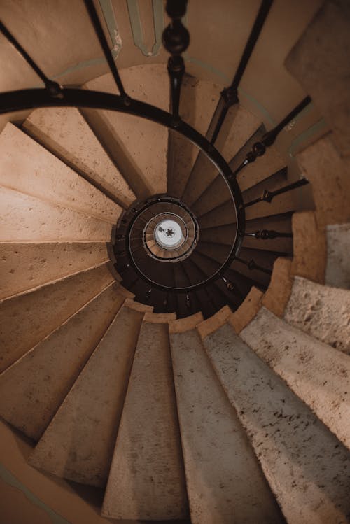 Round Stairs in a Building 