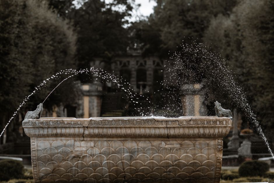 landscape design with sustainable water features - landscape exterior design service