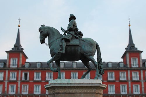 國王費利佩三世雕像, 地標, 城市 的 免費圖庫相片