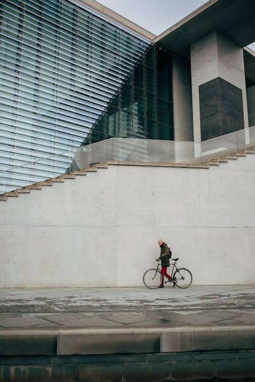 Cyclist by Marie Elisabeth Luders Haus in Berlin