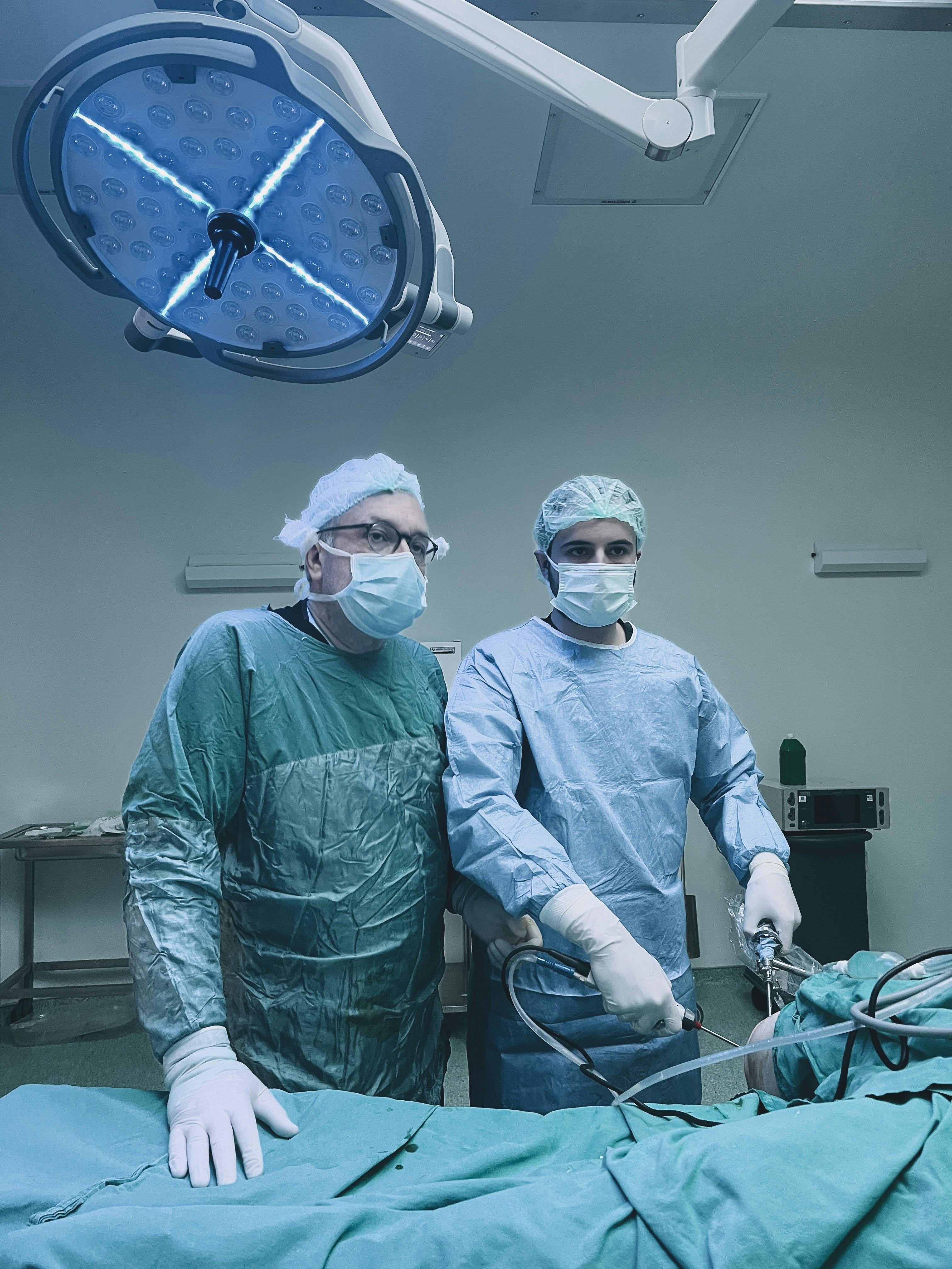 surgeons in operating room