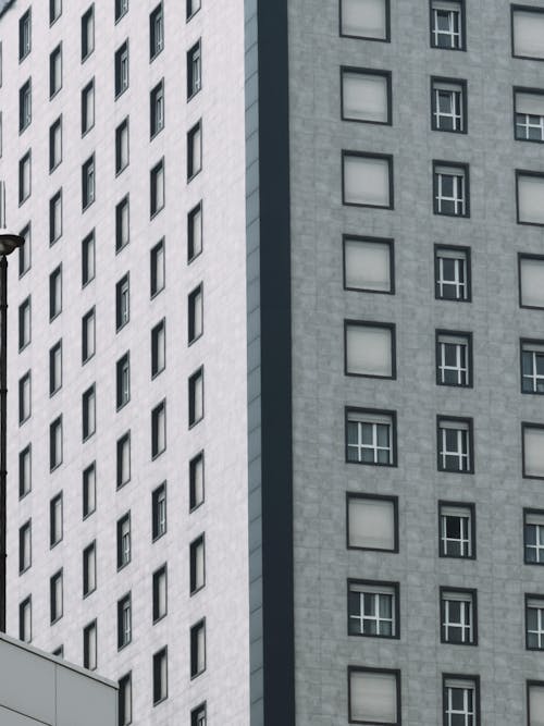 Windows of Urban Residential Skyscraper