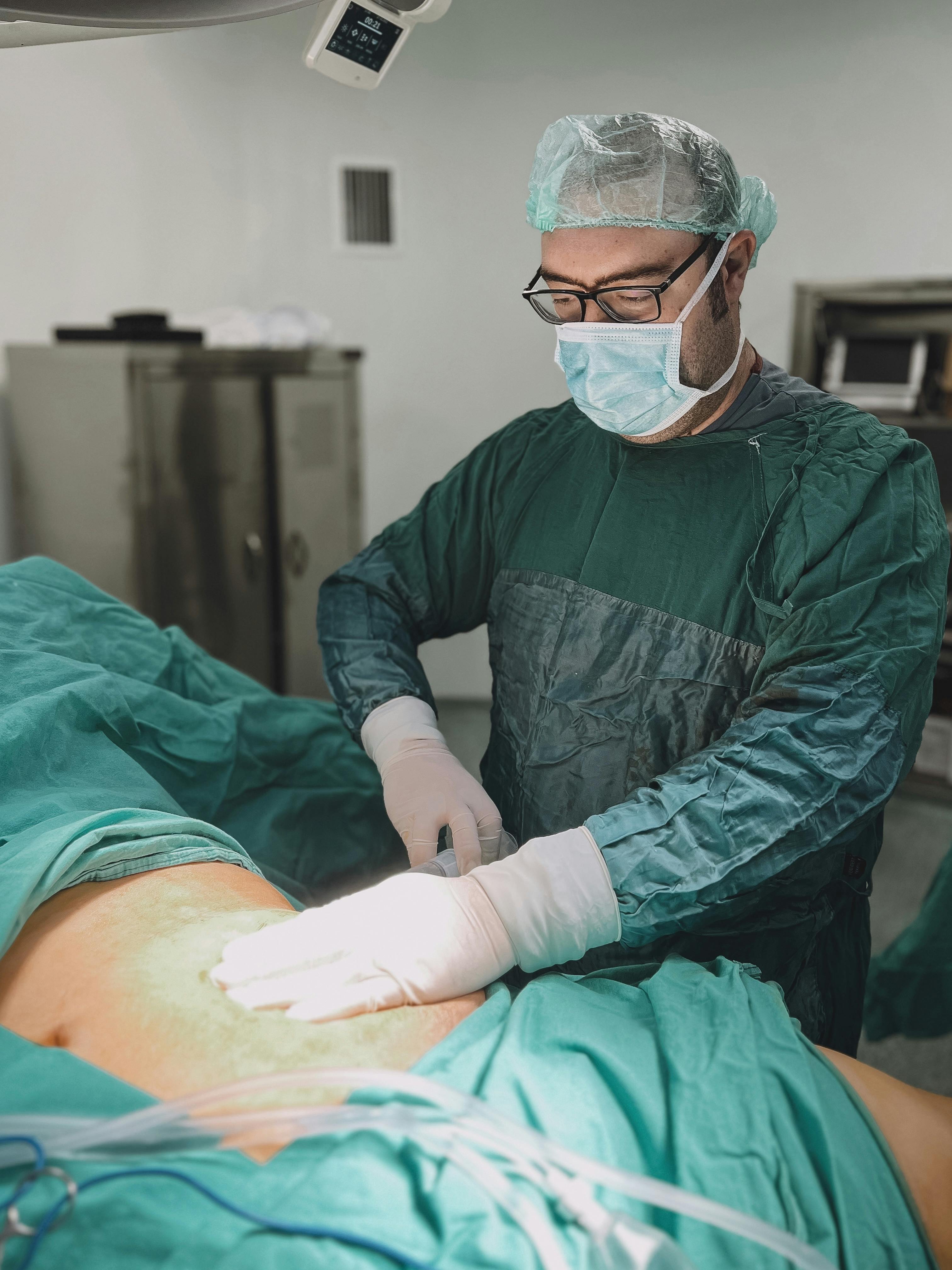 surgeon in operating room