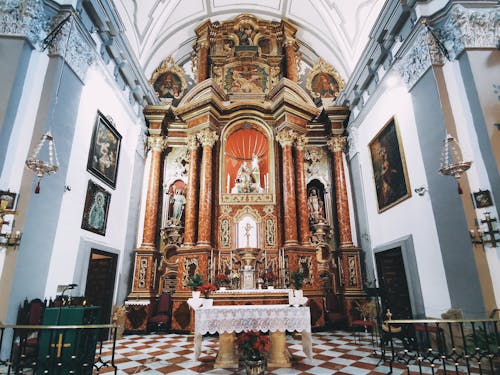 Δωρεάν στοκ φωτογραφιών με ronda, βωμός, εκκλησία της Σάντα Σεσίλια