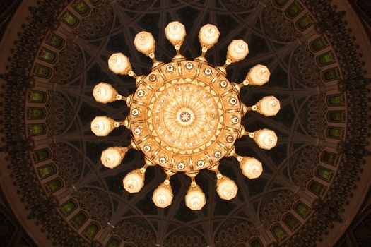 Sultan Qaboos Grand Mosque at opening — Muscat