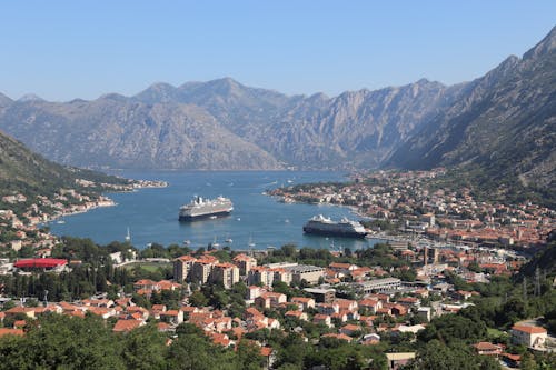 Immagine gratuita di baia, cittadina, kotor