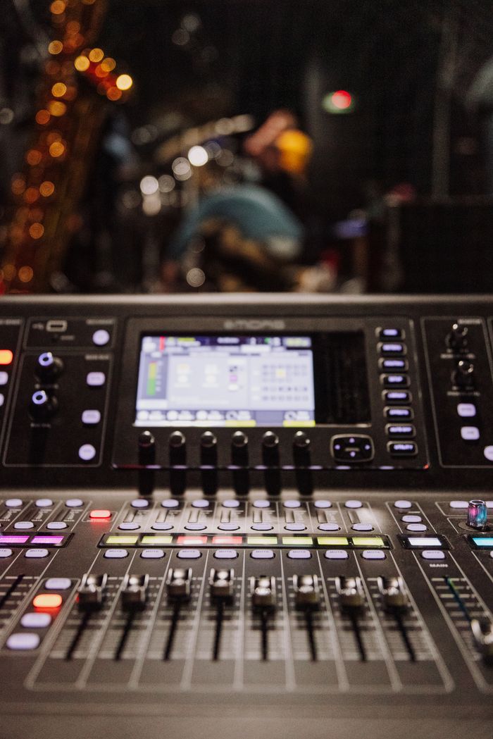 Console numérique du studio