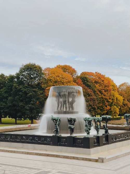 Vigeland Fountain in Oslo, Norway