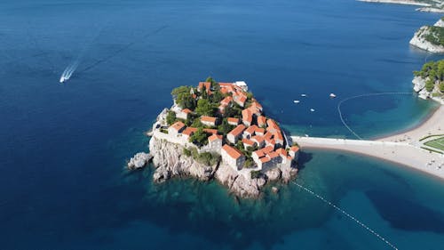 Free Sveti Stefan Stock Photo