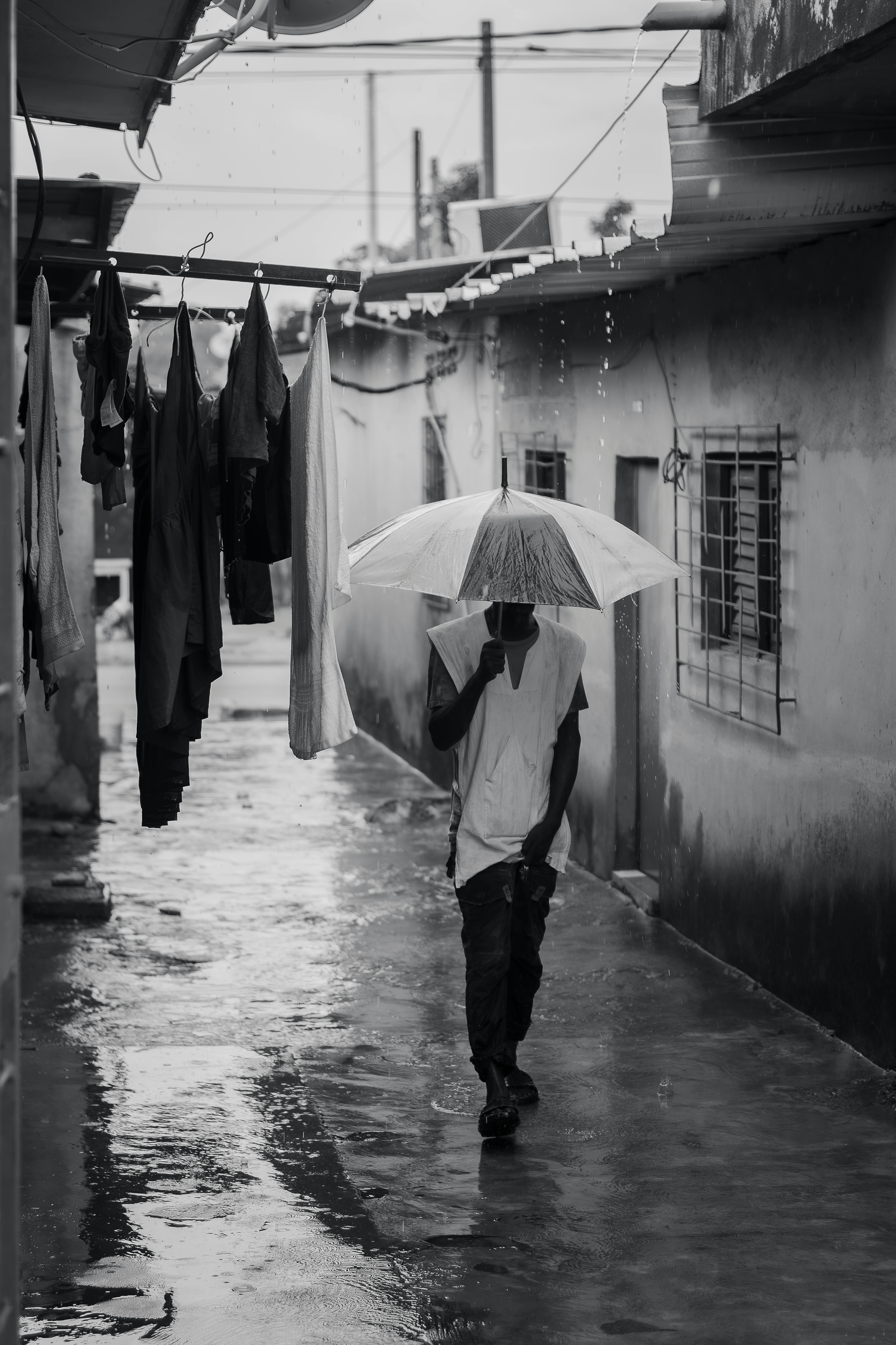 Person Holding An Umbrella · Free Stock Photo