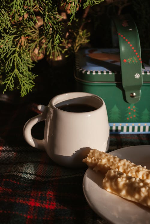 Fotobanka s bezplatnými fotkami na tému cookie, dekorácia, káva